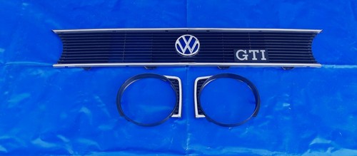 Grille chromée golf 1 - grille,