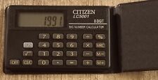 Calculatrice de poche 1991 Citizen Lc 5001 ( Rare)