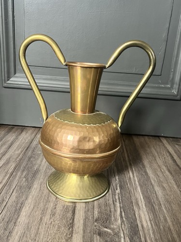 Ancien vase amphore - ancien, cuivre