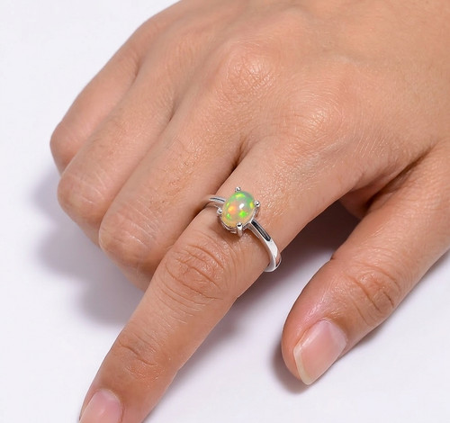 Bague argent 925 naturelle - 925,