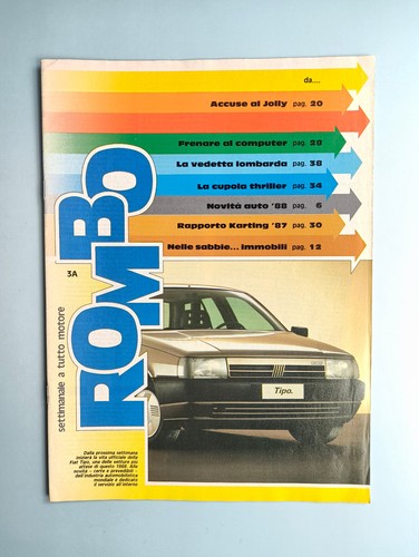 Rombos 1988 fiat tipo - fiat, tipo-de