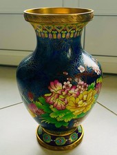 Vase chinois cloisonné ancien