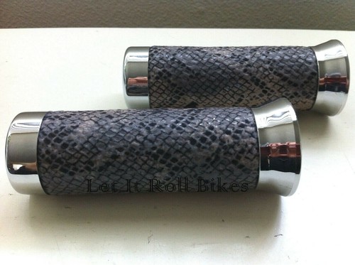 Custom bicycle grips faux - grips,