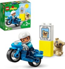 Lego Duplo 10967 moto de POLICE complet
