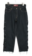 Levi's 550 Relaxed Fit Hommes Jeans W30 L26 Zip Fly Foncé Décontracté Délavé