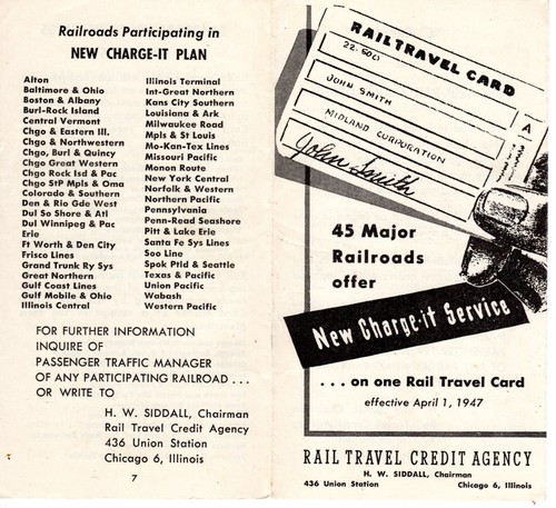 Rail travel credit agency - rail,