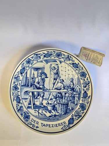 Ancienne assiette murale royal - ancienne,