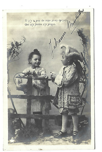 Carte fantaisie enfants - carte,
