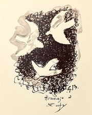 Lithographie Georges Braque