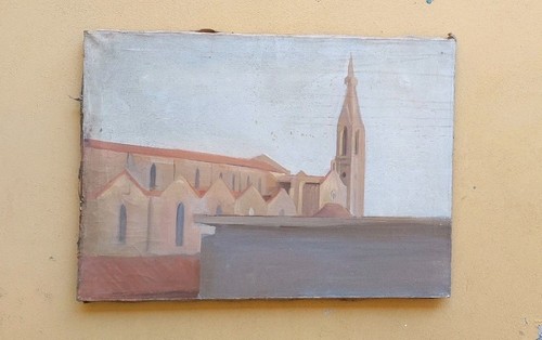 Peinture huile sur toile - peinture,