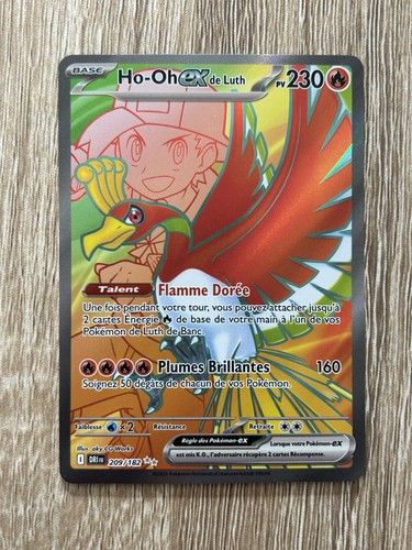 Carte pokémon ex - ho-oh,