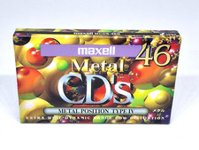 MAXELL METAL CD 46 cassette