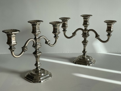 Paire chandelier bougeoir - paire,