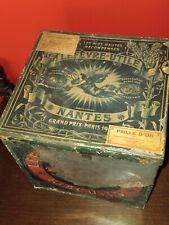 Ancienne Boite vide  en tôle