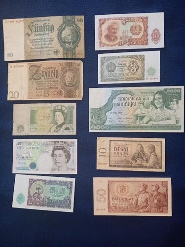 Billets banque monde en - billets,