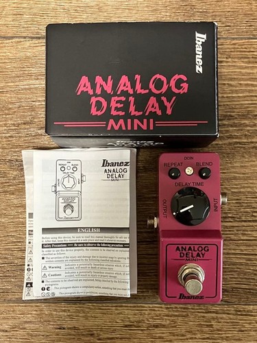 Ibanez analog delay - mini, ad