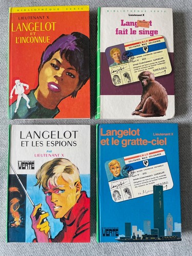 Lot livres langelot - de,