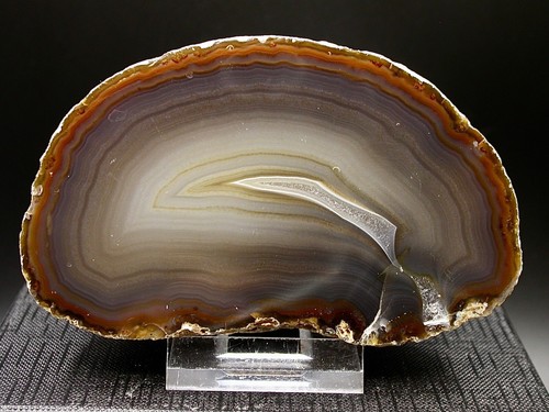 Demi géode agate polie - gÉode,