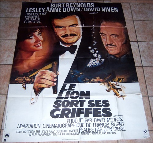Affiche lion sort ses - affiche, le