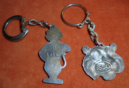 Lot porte clés métal - lot, 2