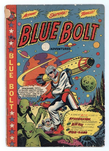 Blue bolt 106 3 - #106, gd/vg