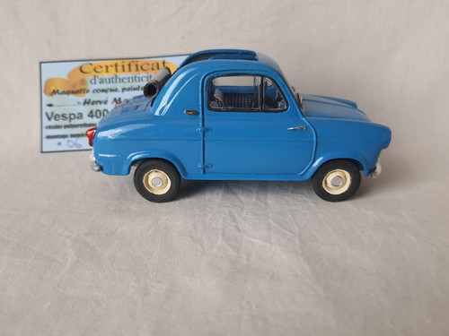 Vespa 400 luxe - 1957, bleue