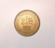 MONACO- 2 Franc Louis II- 1926