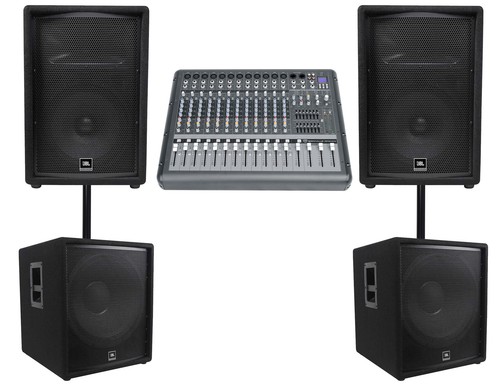 Jbl jrx212 1000w dj - 12",