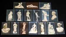 PHOTO ACADEMIQUE SCULPTURE MUSEE ART ANTIQUE ROME GRECE ANTIQUITÉ LOT 16 CPA B78