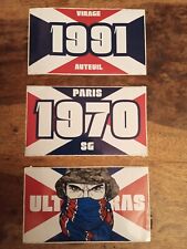 3 stickers Collectif Ultras