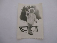 PHOTOGRAPHIE ANCIENNE HIVER