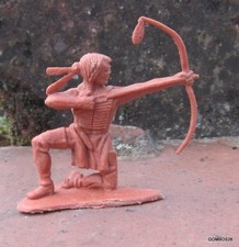 SOLDAT FAR WEST / FIGURINE INDIEN TYPE REAMSA JECSAN  STARLUX CHERILEA DULCOP