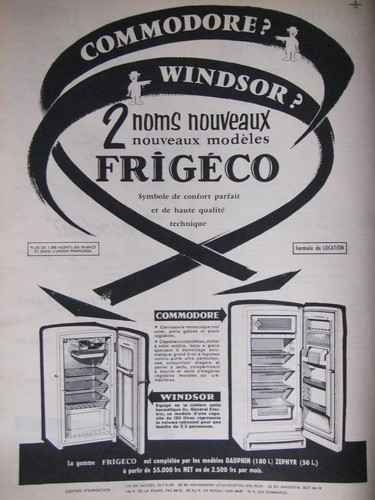 Publicité 1956 modèles - 1956,