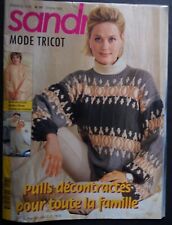 § catalogue ancien laine tricot SANDRA n° 147 - octobre 1996