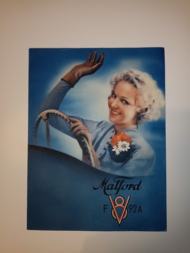 Matford f92a brochure - matford, v8