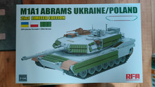 maquette char 1/35 m1a1 abrams Ukraine/poland édition limitée RFM n° 5106