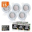 15 Spots led 3-step dimmable
