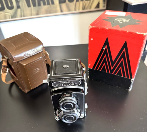 Minolta autocord tlr film - autocord,