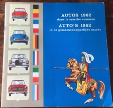 ALBUM CHROMOS :  AUTOS 1962
