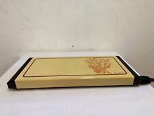 Ancien Chauffe Plats Émaillé Moulinex