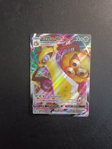 Carte pokemon exagide vmax - exagide,