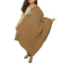 Écharpe étole Suzani brodée