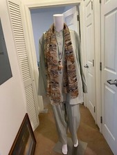 Jaclyn Smith Olive Pants Set