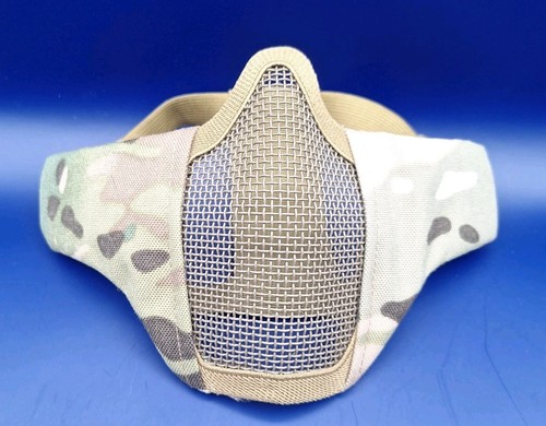 Camouflage airsoft half face - airsoft,
