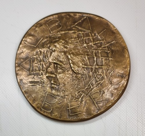 Medaille bronze alban berg - bronze,