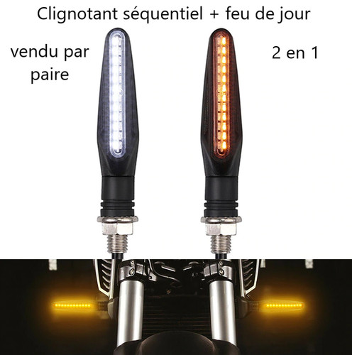 Clignotant feu jour - clignotant, +