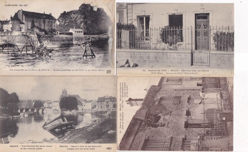 Lot old postcards cards - lot, 4
