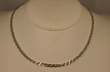 CHAINE ARGENT MASSIF COLLIER HOMME VINTAGE MAN'S SILVER NECKLACE