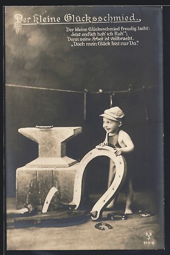 Petit forgeron porte-bonheur