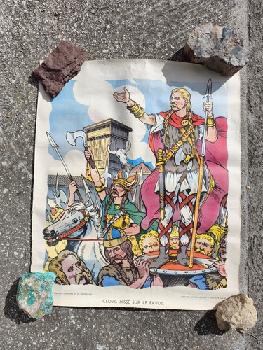 Ancienne affiche école - ancienne,
